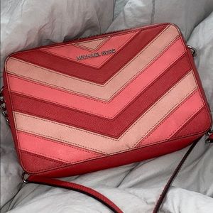 Pink Michael Kors Crossbody Bag